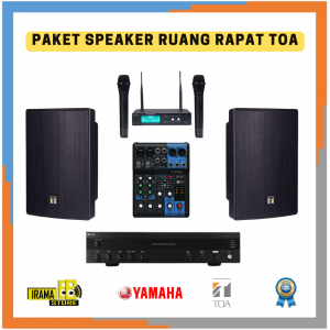 Paket Sound System Ruang Rapat Speaker TOA - 25m2